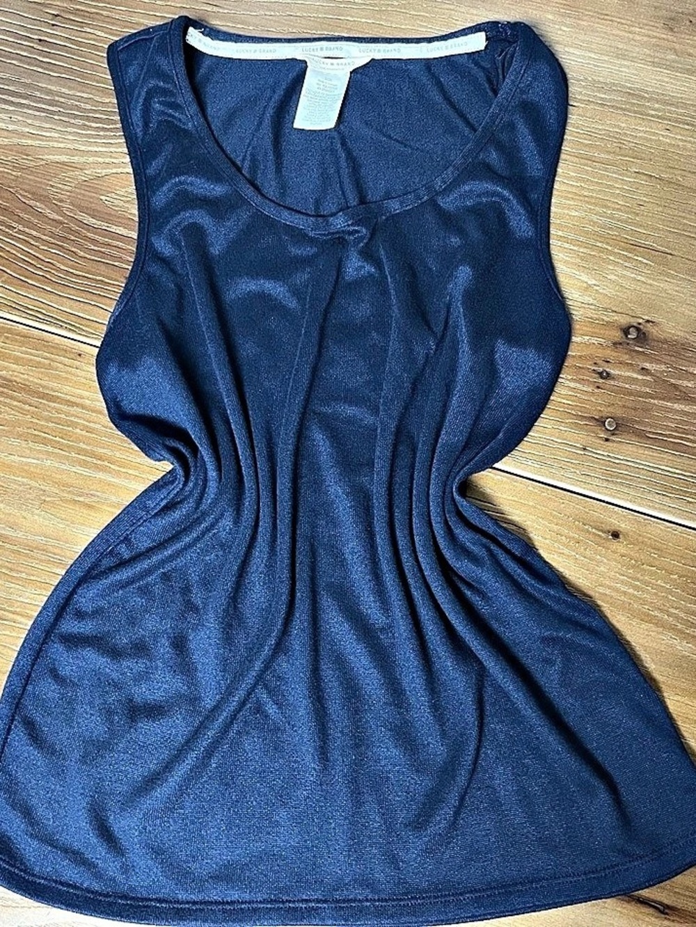 Lucky Brand Women's Blue Tank Top